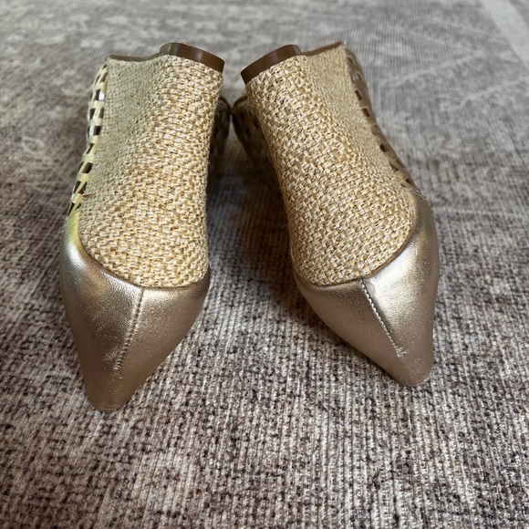 Lilly Pulitzer Gold Wedges - Picture 10 of 13